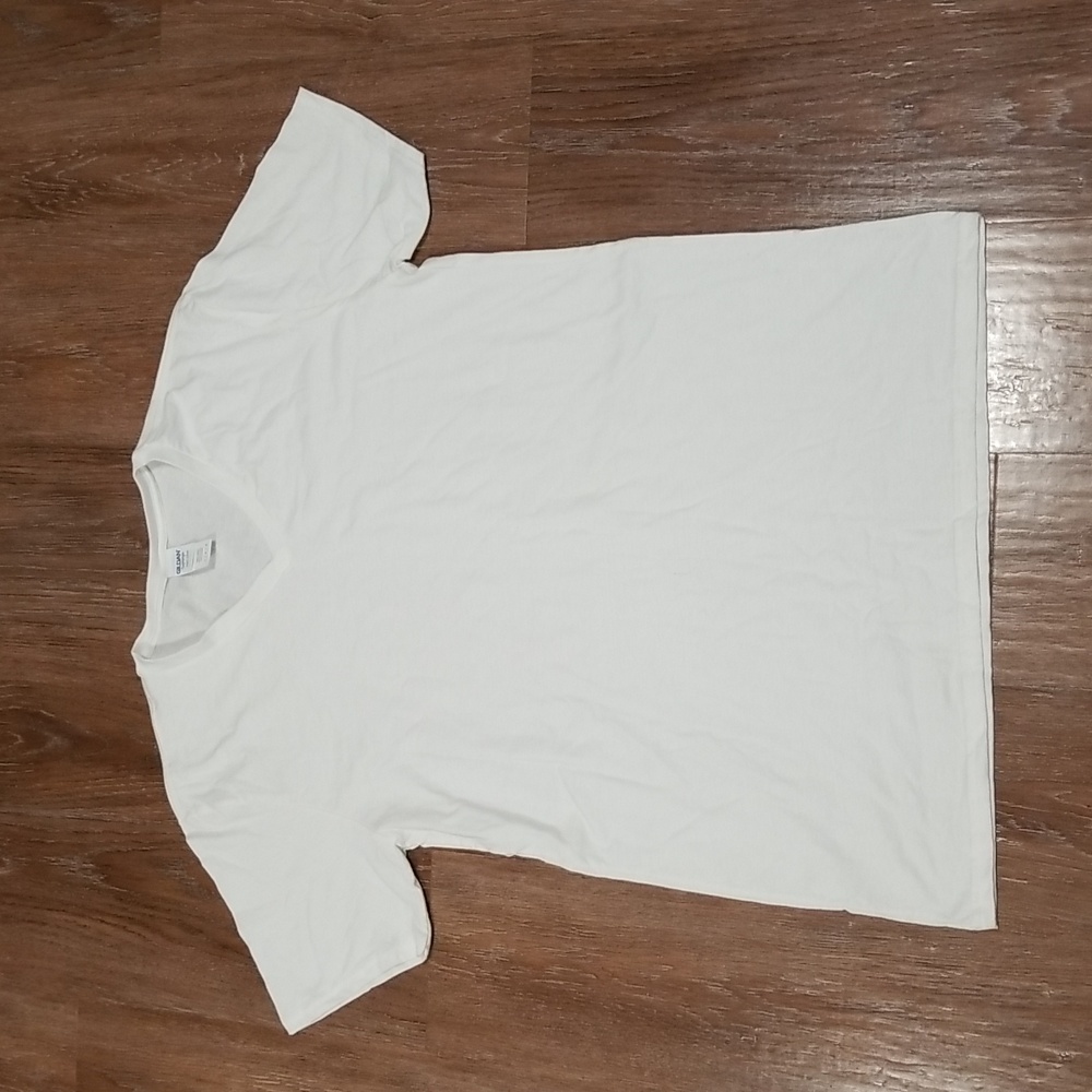 (L) Gildan Soft Style Ring Spun 100% Cotton Casual Comfortable Classic V Neck